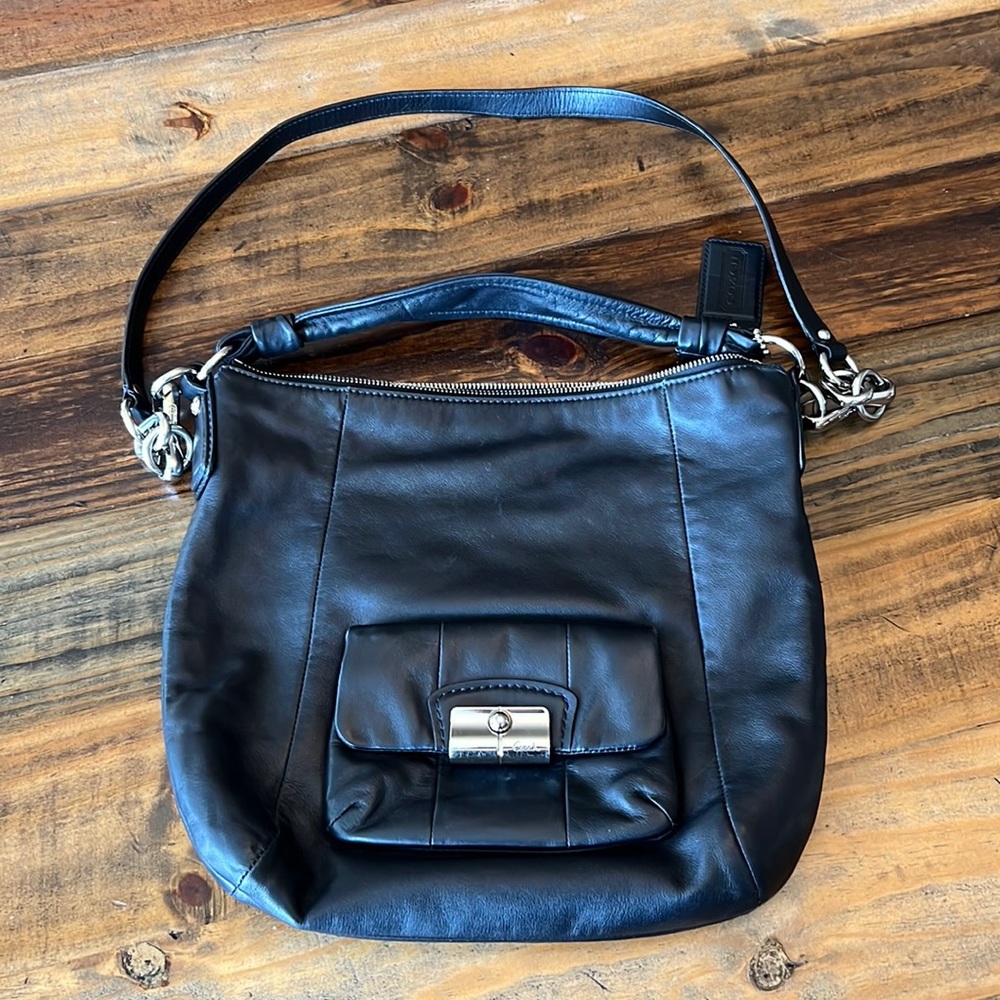 Coach Kristen Leather Hobo/Crossbody